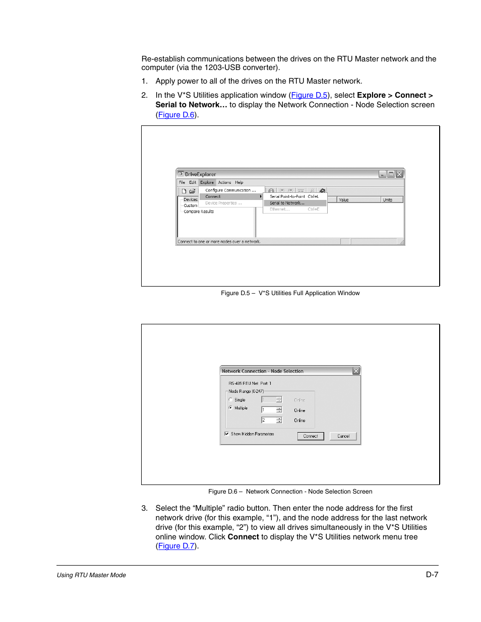 Rockwell Automation 1203-USB USB Converter  (Same as DRIVES-UM001) Out of synch with AB version. User Manual | Page 63 / 76