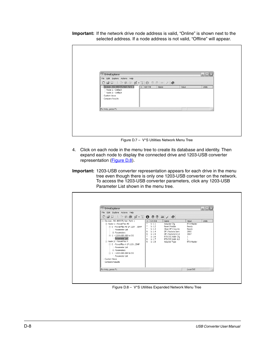 Rockwell Automation 1203-USB USB Converter  (Same as DRIVES-UM001) Out of synch with AB version. User Manual | Page 64 / 76