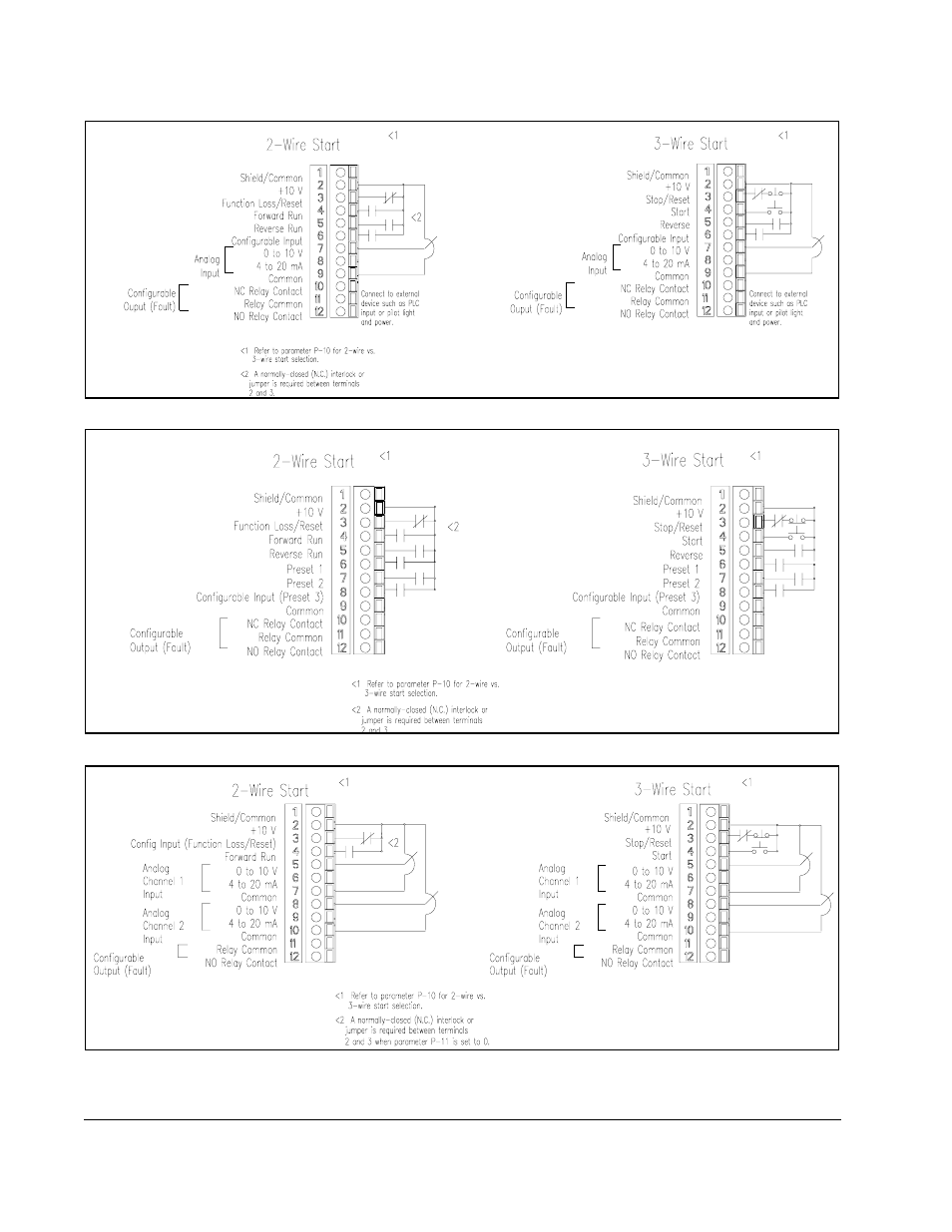 Rockwell Automation SP200  AC Drive, 1 2 Channel Analog, Preset Speed User Manual | Page 16 / 68