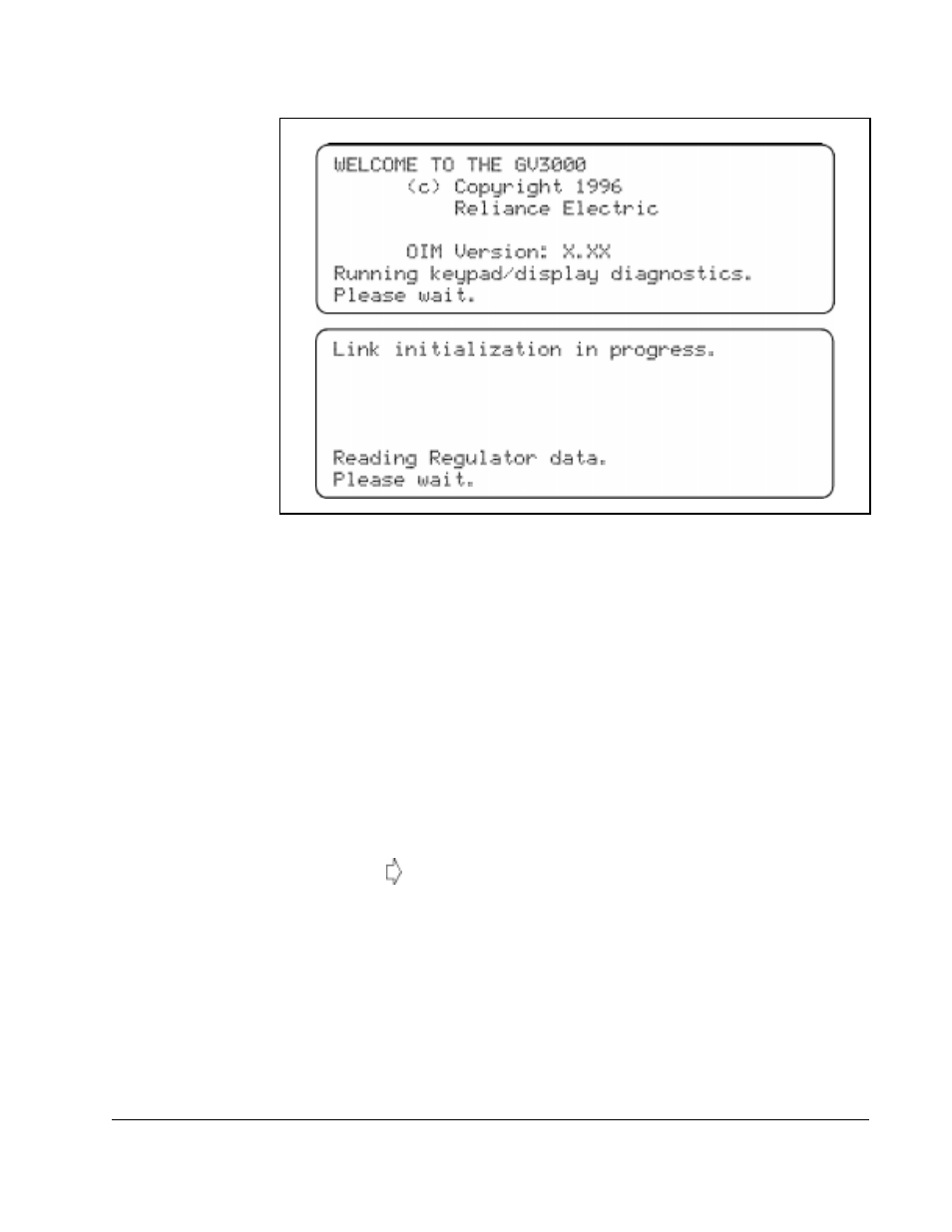 3 adjusting the screen contrast | Rockwell Automation GV3000/SE Operator Interface Module (OIM) User Guide User Manual | Page 25 / 112