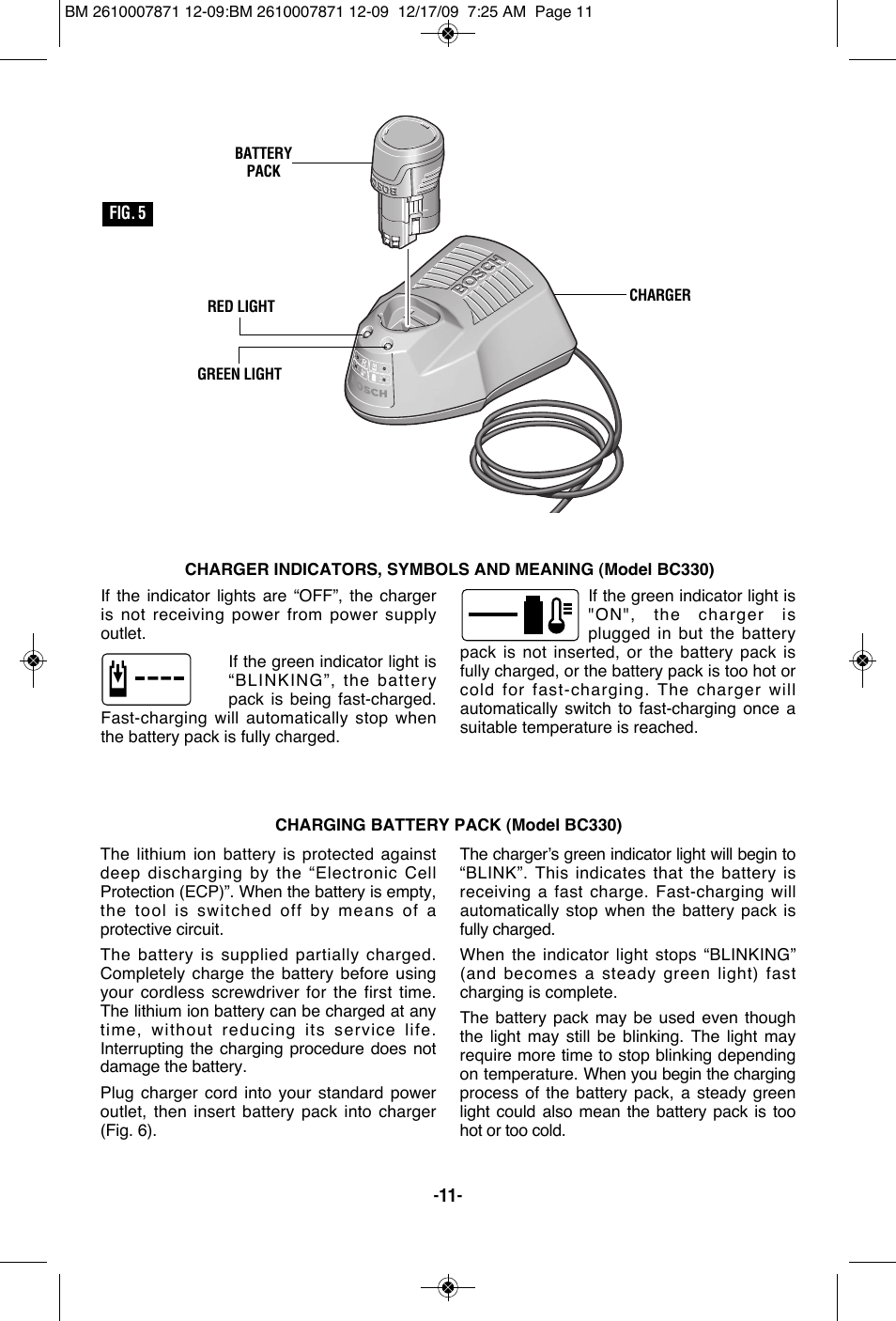 Bosch PS21 User Manual | Page 11 / 44