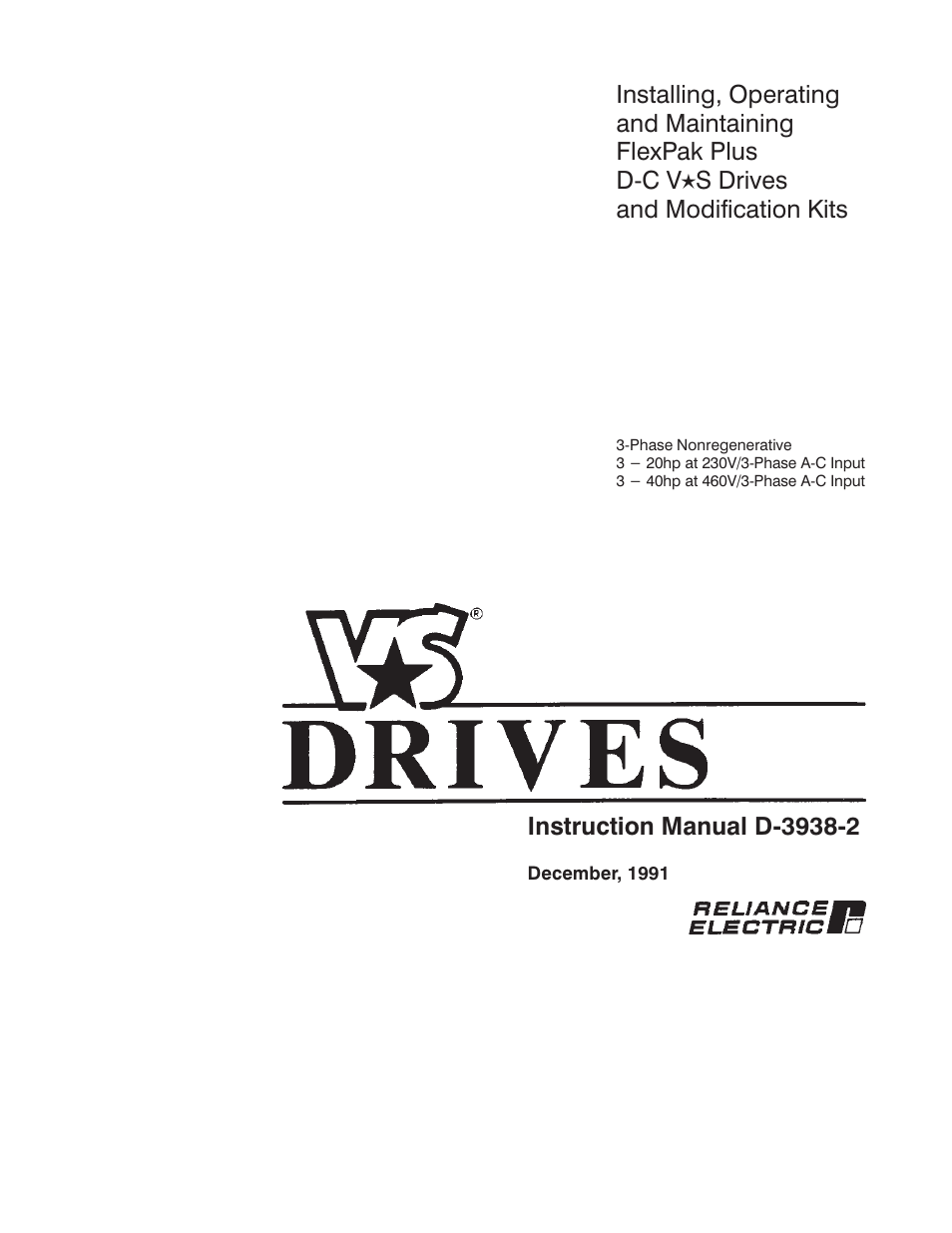 Rockwell Automation FlexPak Plus NRG DC Drive User Manual | 54 pages