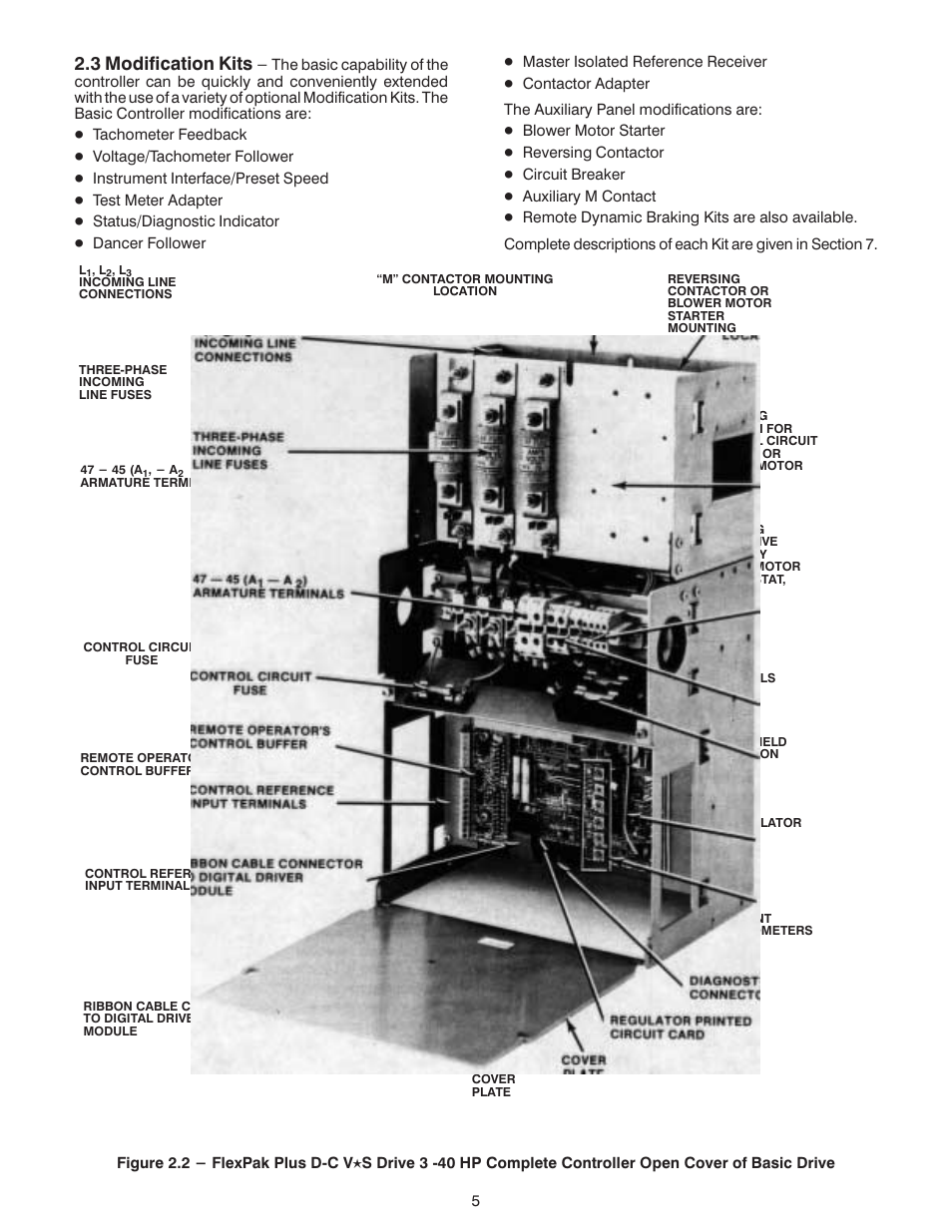 3 modification kits | Rockwell Automation FlexPak Plus NRG DC Drive User Manual | Page 6 / 54