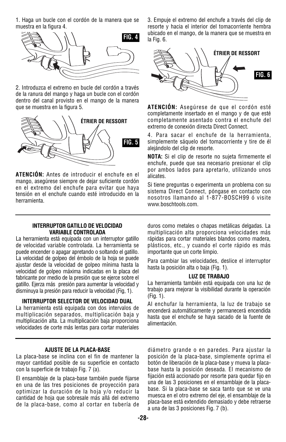 Bosch RS20 User Manual | Page 28 / 32