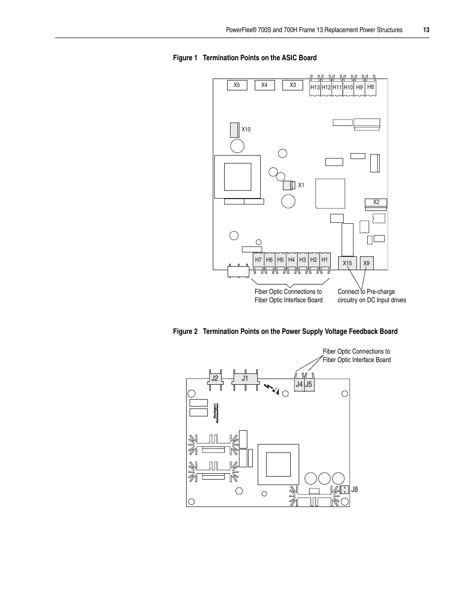 Rockwell Automation 20D PowerFlex 700H/S Frame 13 Replacement Power Structures User Manual | Page 13 / 20