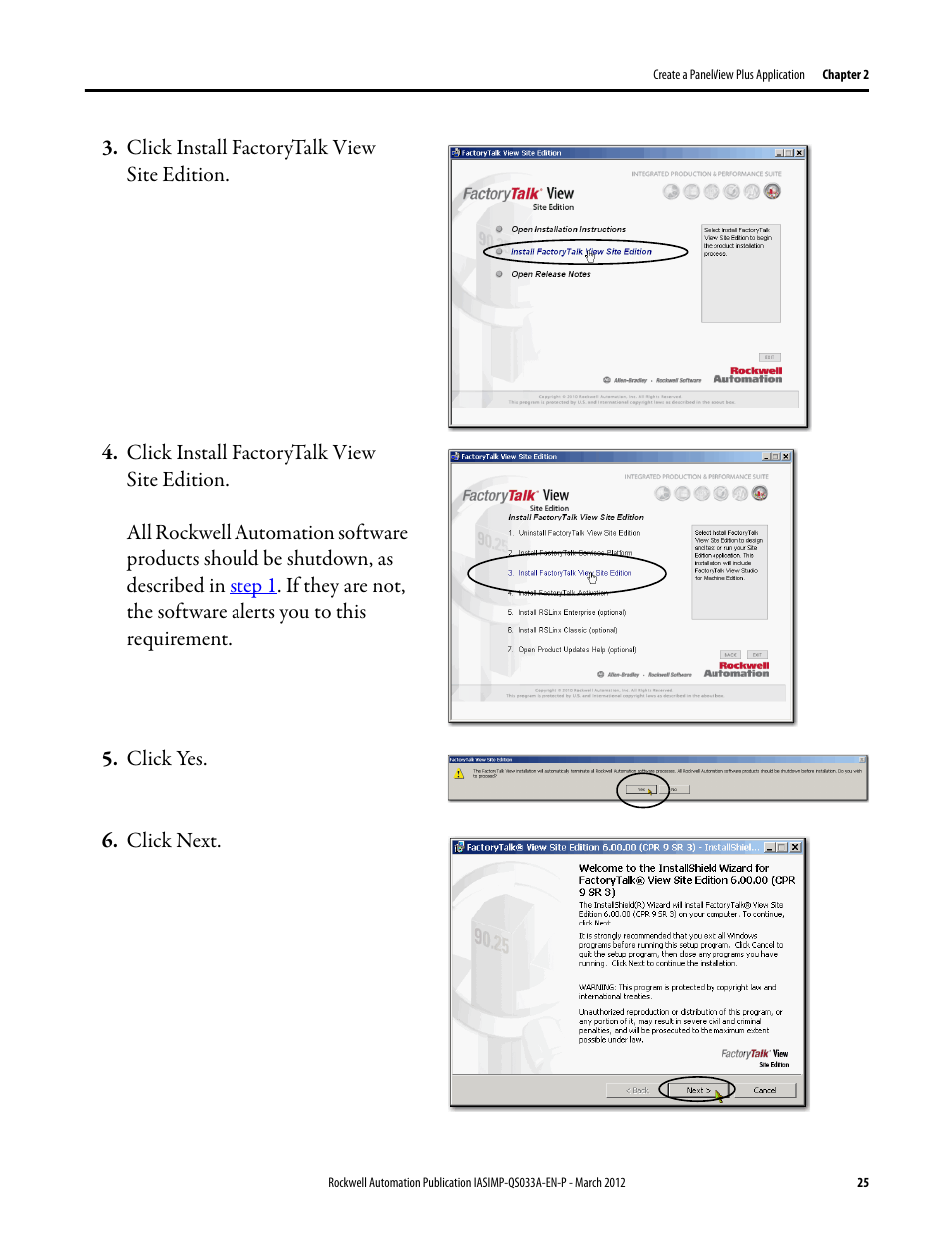 Rockwell Automation Logix5000 Control Systems: Connect PanelView Plus Terminals over EtherNet/IP Quick Start User Manual | Page 25 / 56