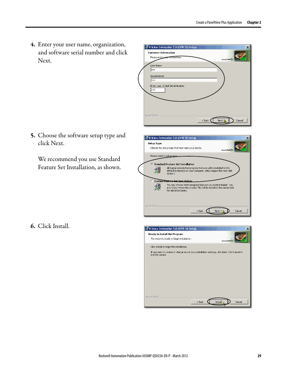 Rockwell Automation Logix5000 Control Systems: Connect PanelView Plus Terminals over EtherNet/IP Quick Start User Manual | Page 29 / 56