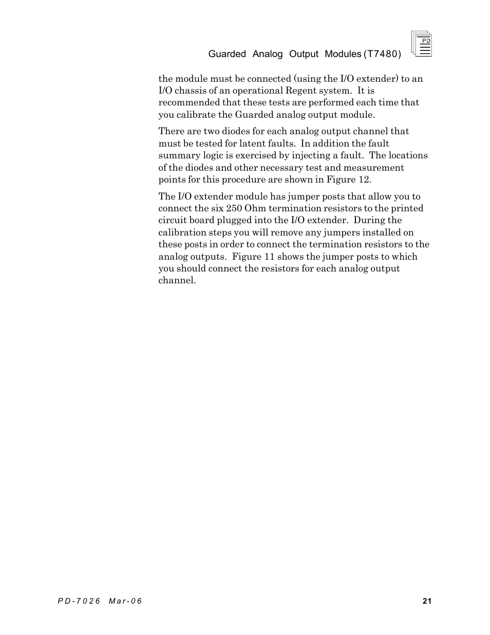 Rockwell Automation T7480 ICS Regent+Plus Guarded Analog Output Modules User Manual | Page 21 / 26