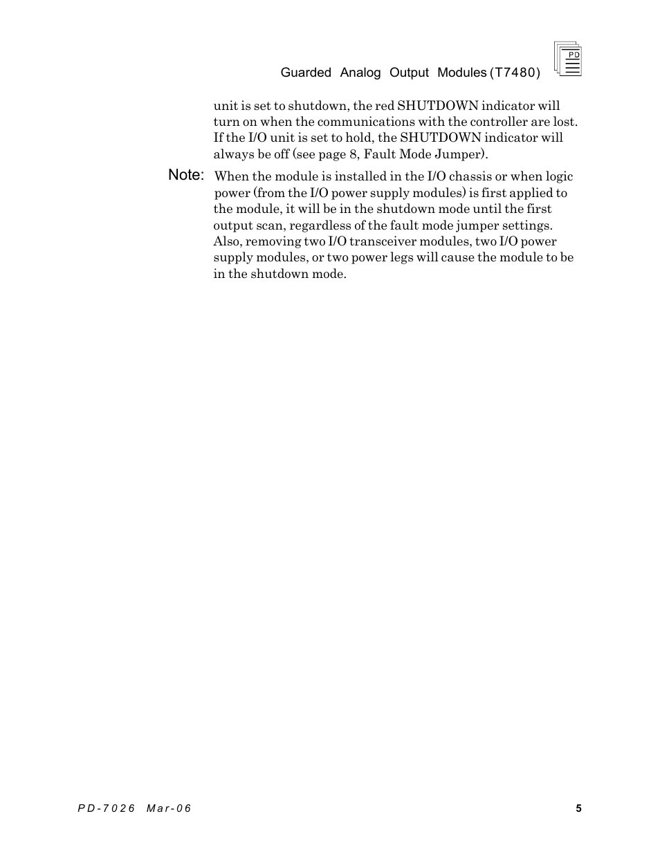 Rockwell Automation T7480 ICS Regent+Plus Guarded Analog Output Modules User Manual | Page 5 / 26