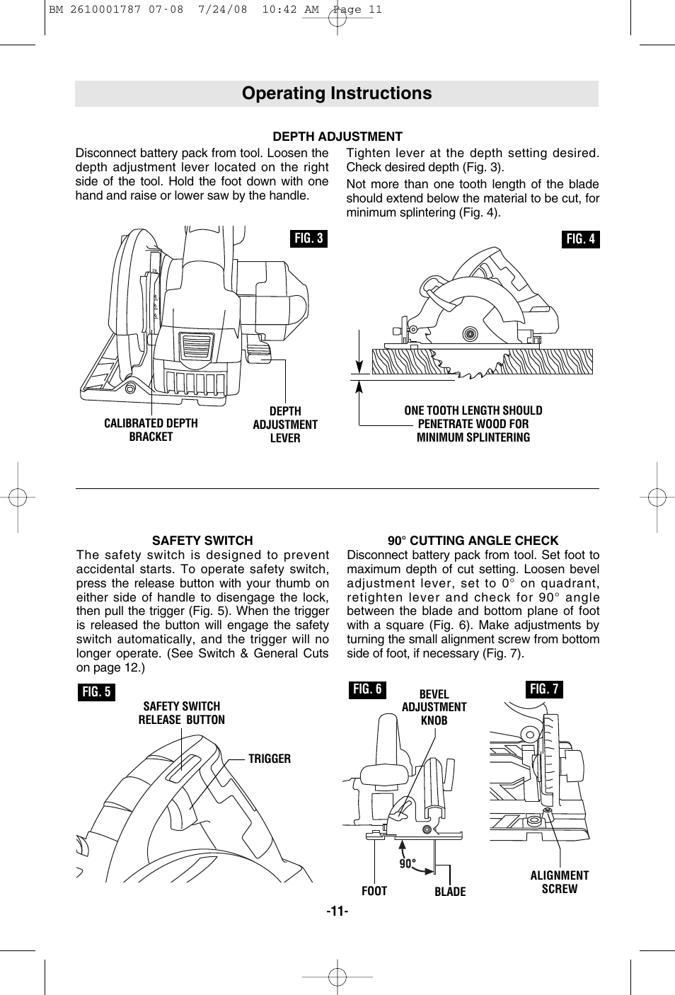 Operating instructions | Bosch CCS180 User Manual | Page 11 / 56