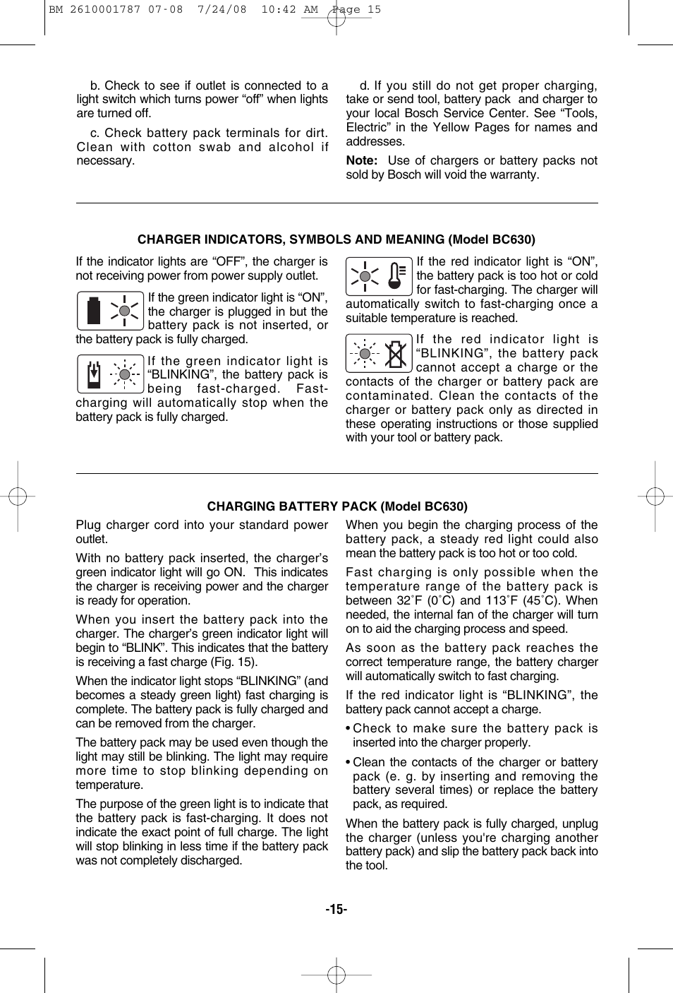 Bosch CCS180 User Manual | Page 15 / 56