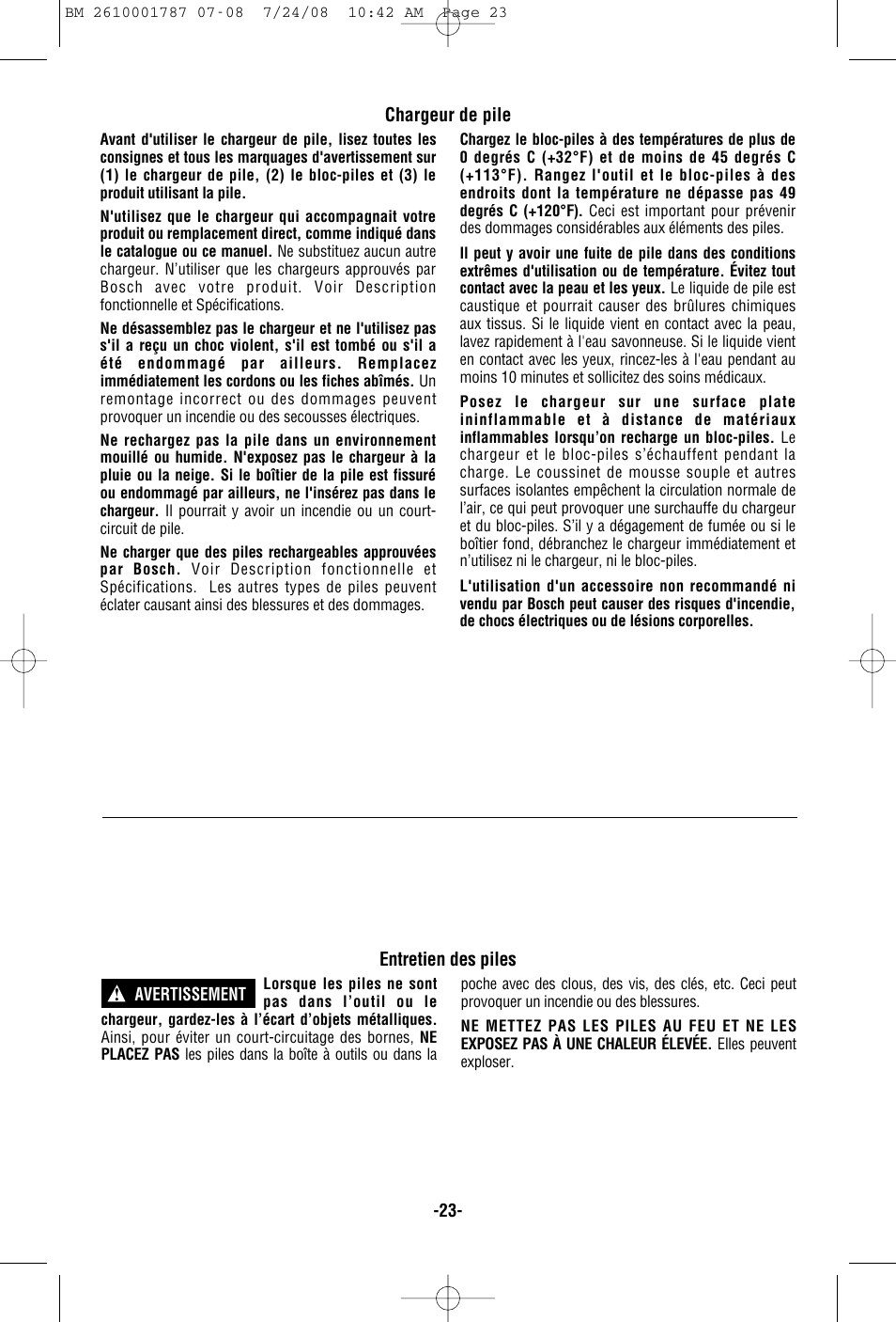 Bosch CCS180 User Manual | Page 23 / 56