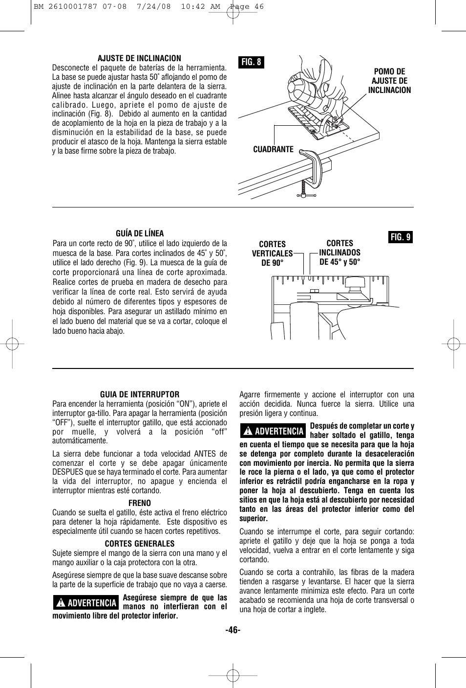 Bosch CCS180 User Manual | Page 46 / 56