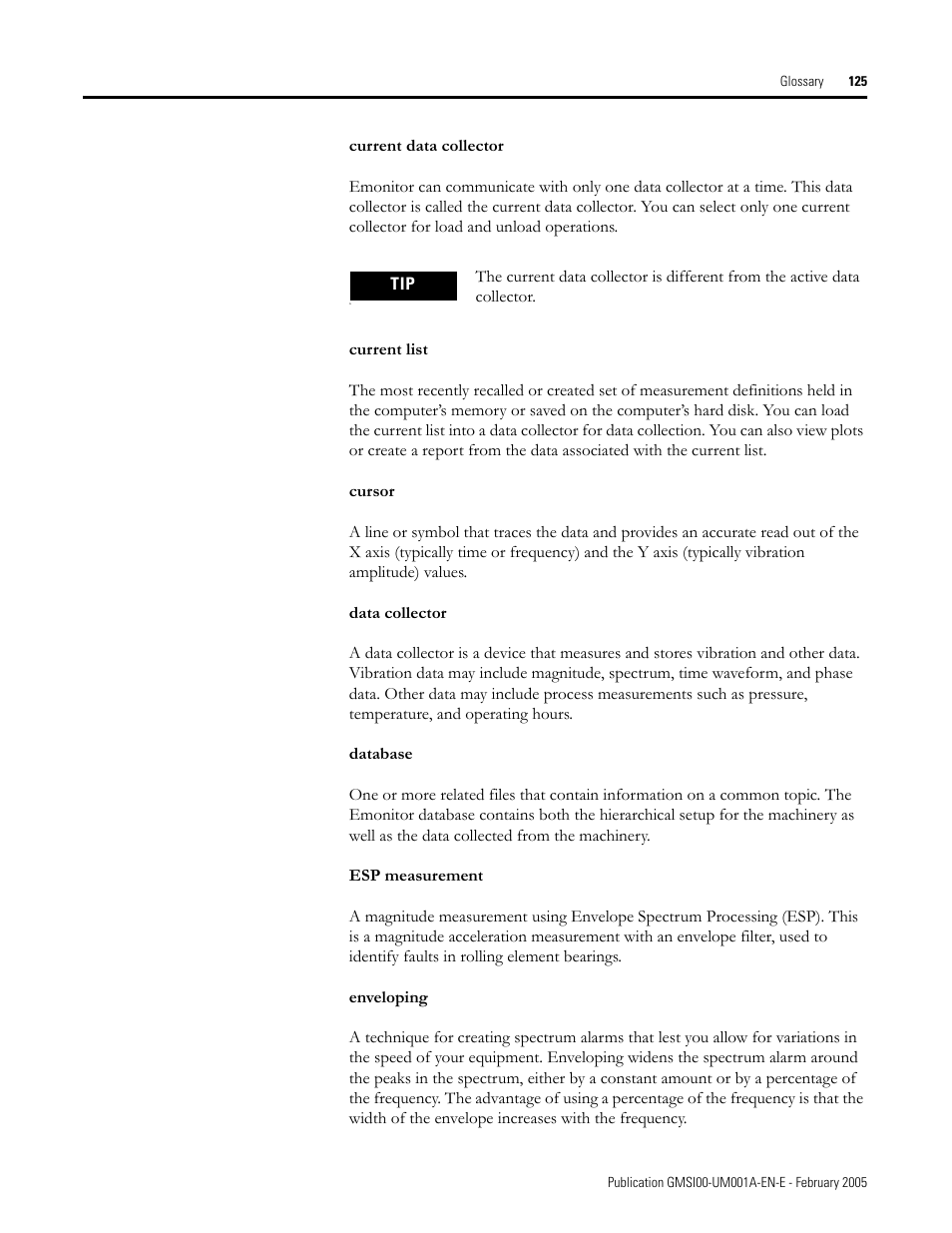 Rockwell Automation 441-PEN25 Enpac Ex Data Collector User Manual | Page 131 / 147