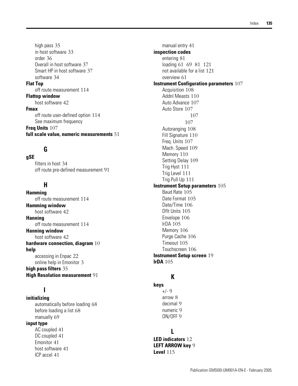 Rockwell Automation 441-PEN25 Enpac Ex Data Collector User Manual | Page 141 / 147