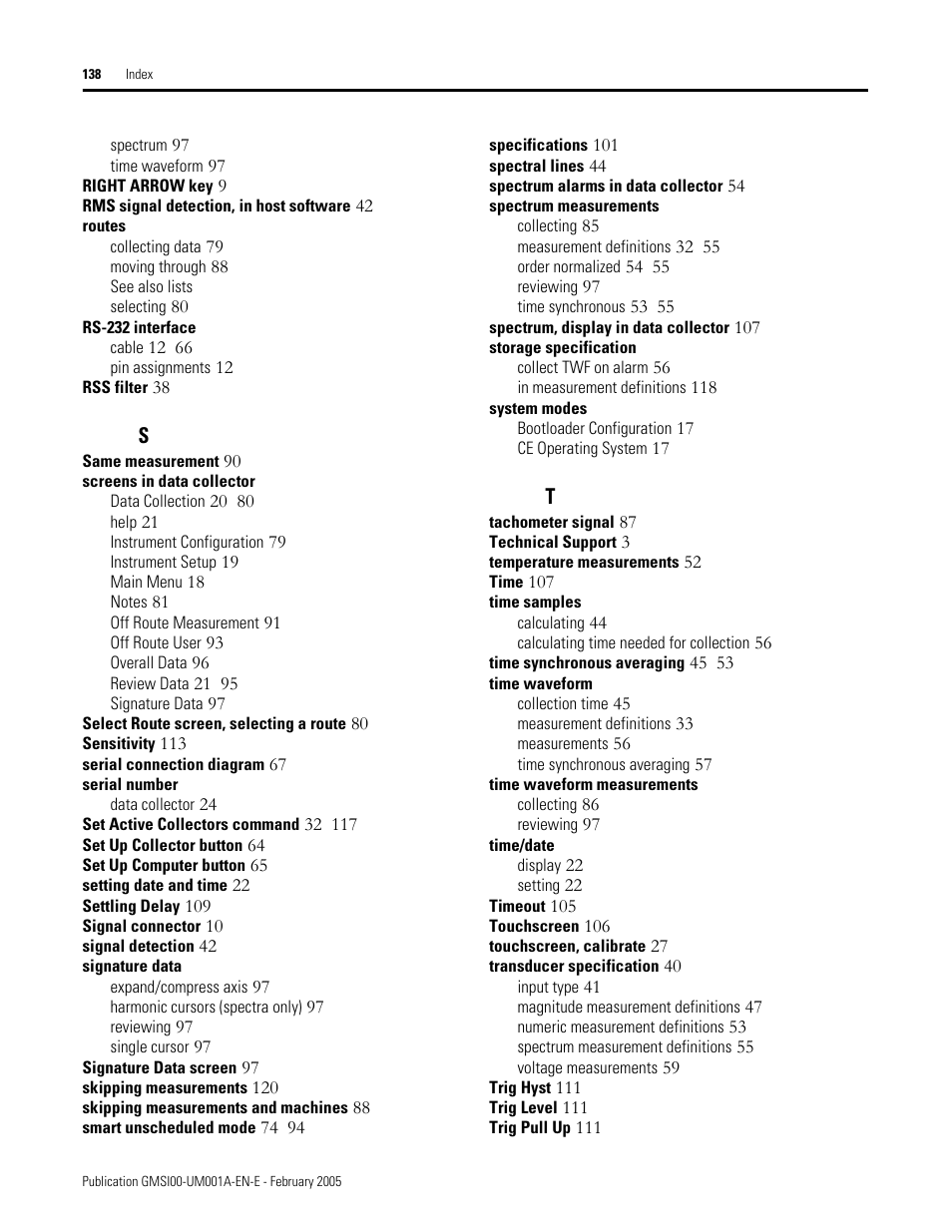 Rockwell Automation 441-PEN25 Enpac Ex Data Collector User Manual | Page 144 / 147