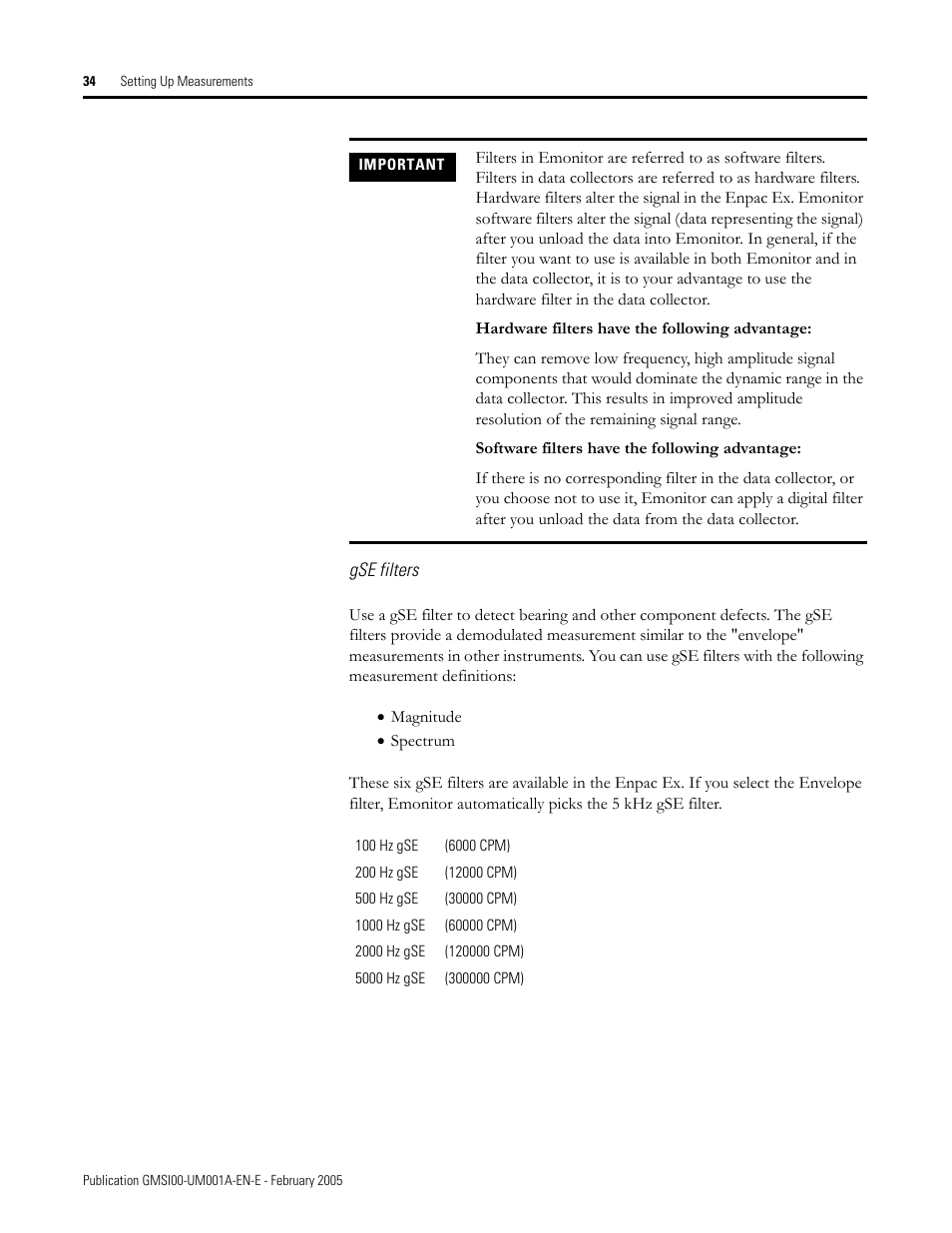 Rockwell Automation 441-PEN25 Enpac Ex Data Collector User Manual | Page 40 / 147