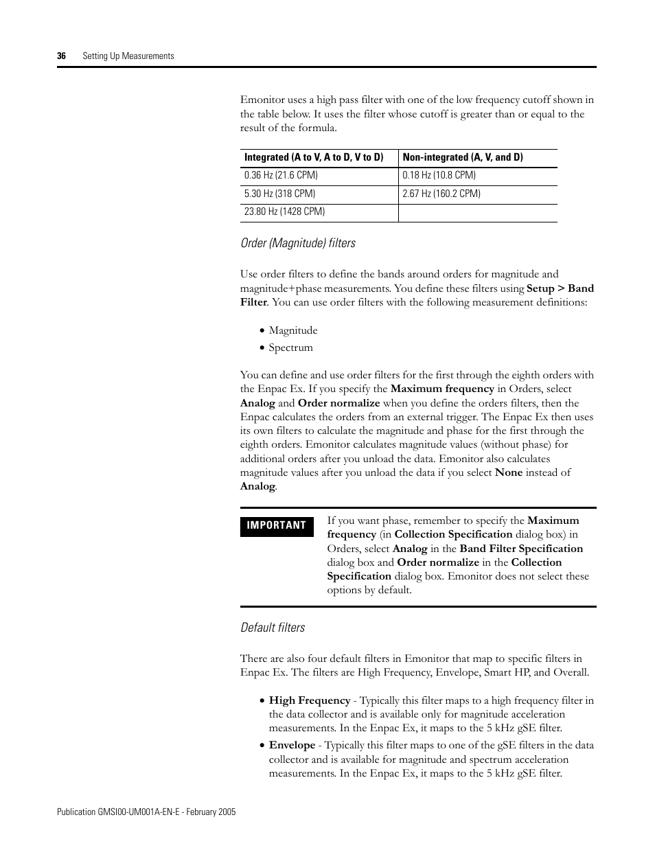 Rockwell Automation 441-PEN25 Enpac Ex Data Collector User Manual | Page 42 / 147
