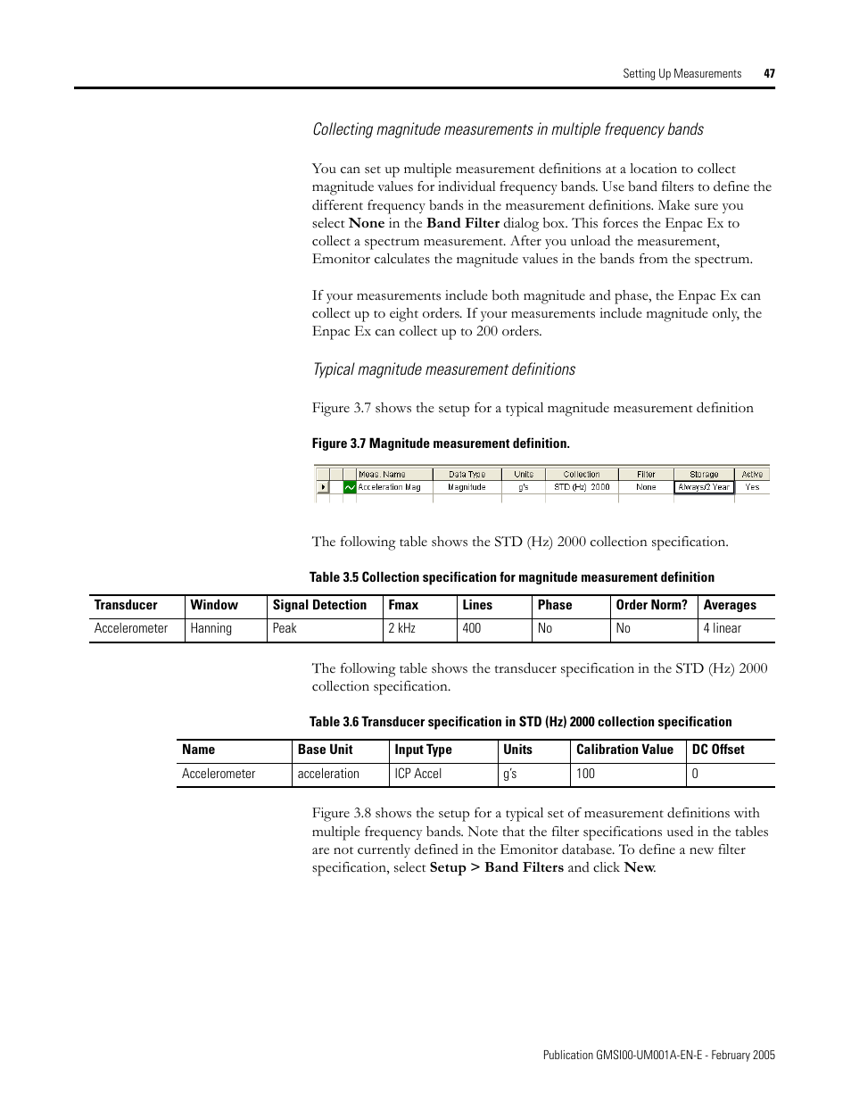 Rockwell Automation 441-PEN25 Enpac Ex Data Collector User Manual | Page 53 / 147