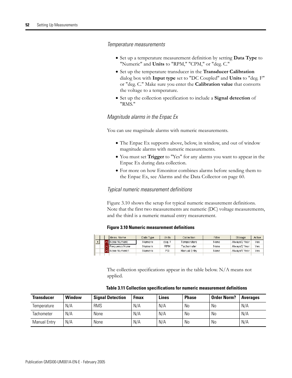 Rockwell Automation 441-PEN25 Enpac Ex Data Collector User Manual | Page 58 / 147