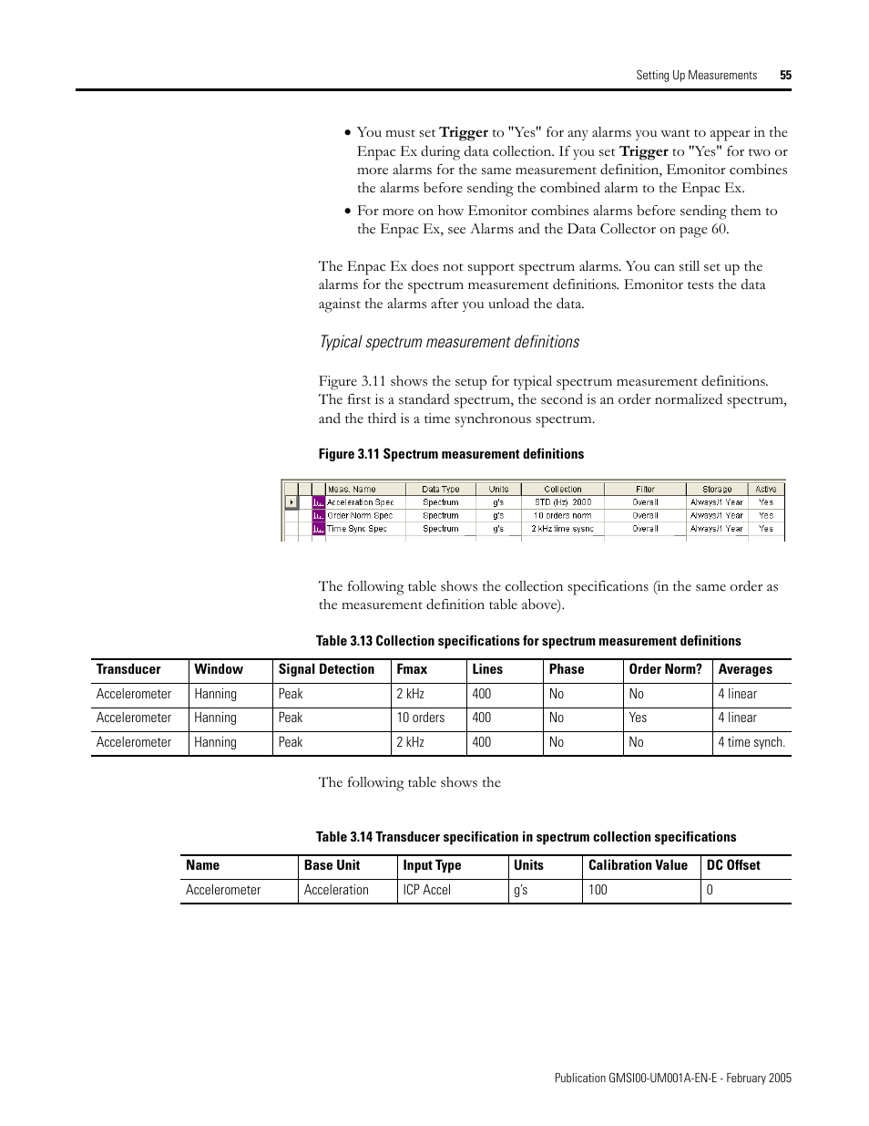 Rockwell Automation 441-PEN25 Enpac Ex Data Collector User Manual | Page 61 / 147