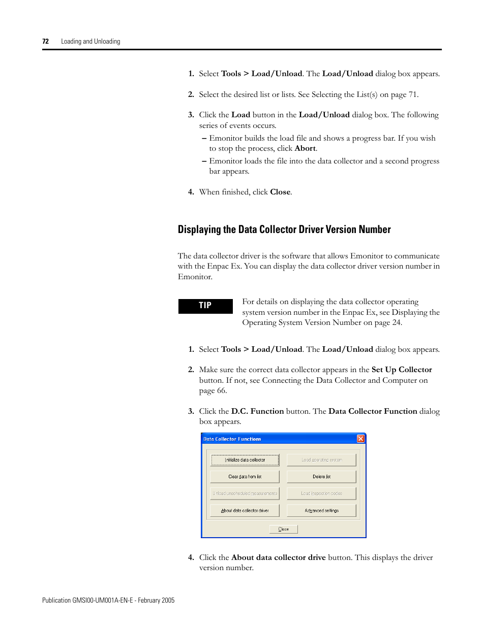 Rockwell Automation 441-PEN25 Enpac Ex Data Collector User Manual | Page 78 / 147