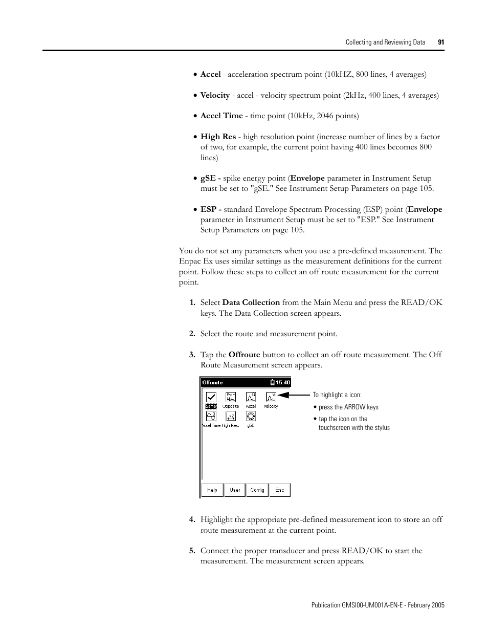 Rockwell Automation 441-PEN25 Enpac Ex Data Collector User Manual | Page 97 / 147