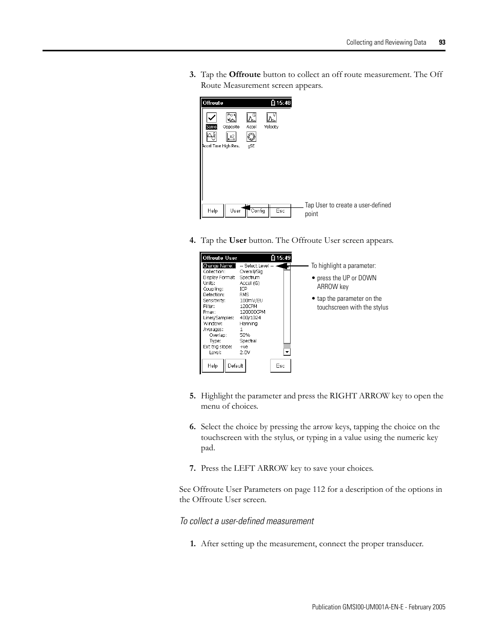 Rockwell Automation 441-PEN25 Enpac Ex Data Collector User Manual | Page 99 / 147