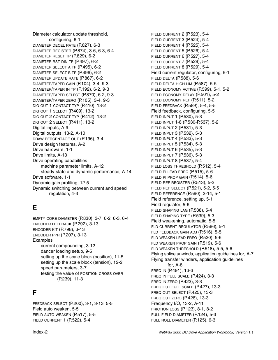 Rockwell Automation WebPak 3000  DC Drive Application Workbook Version 1.1 User Manual | Page 100 / 108