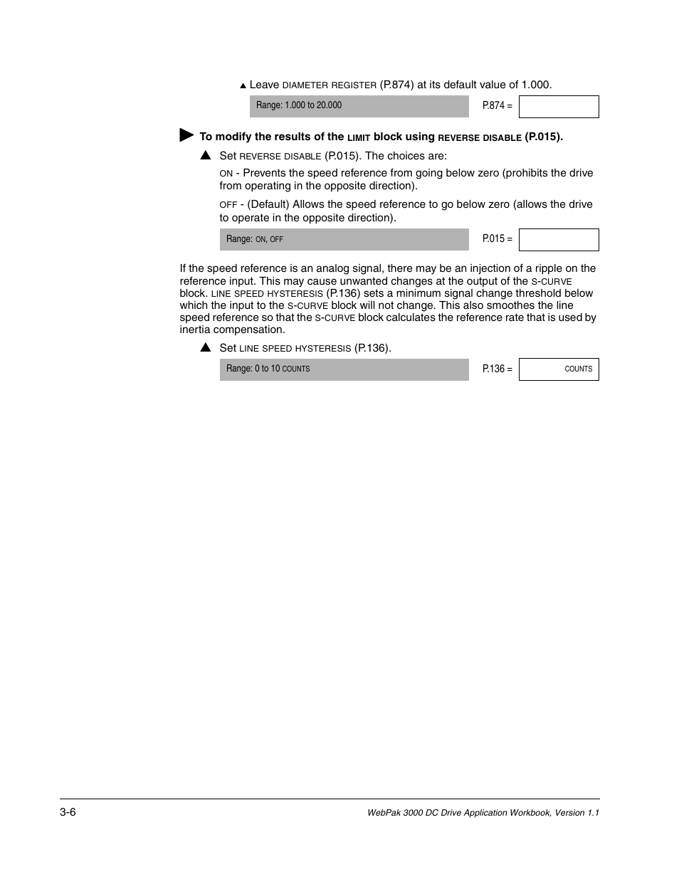 Rockwell Automation WebPak 3000  DC Drive Application Workbook Version 1.1 User Manual | Page 16 / 108