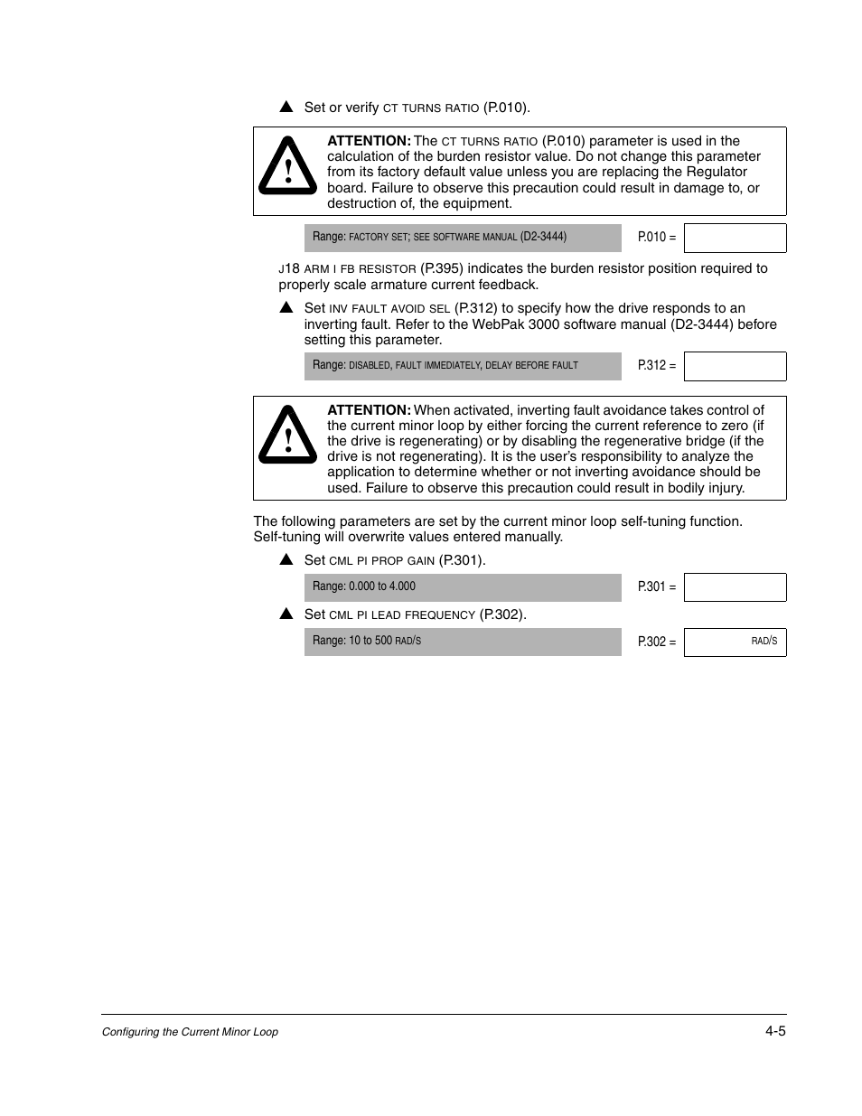 Rockwell Automation WebPak 3000  DC Drive Application Workbook Version 1.1 User Manual | Page 33 / 108