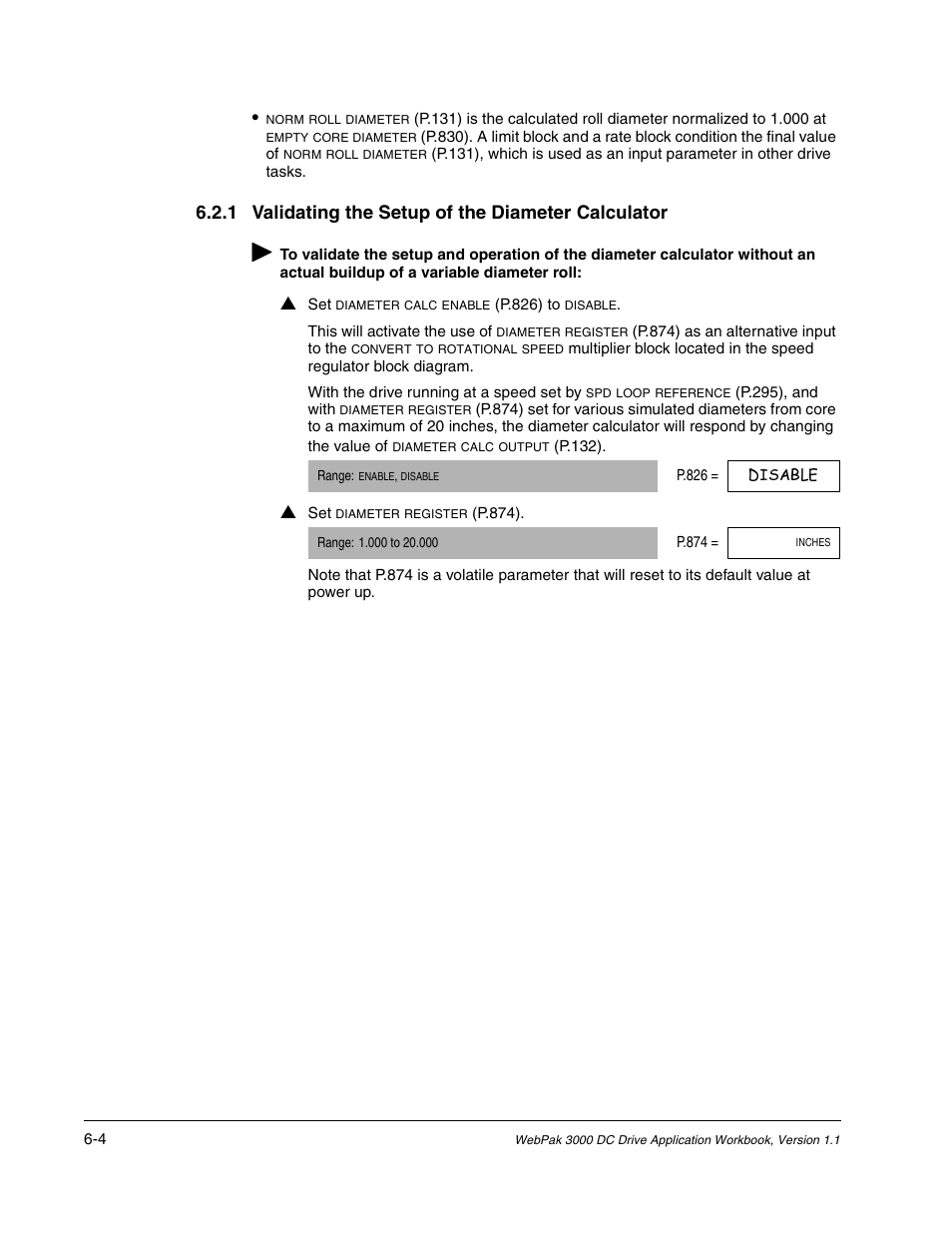 Rockwell Automation WebPak 3000  DC Drive Application Workbook Version 1.1 User Manual | Page 44 / 108