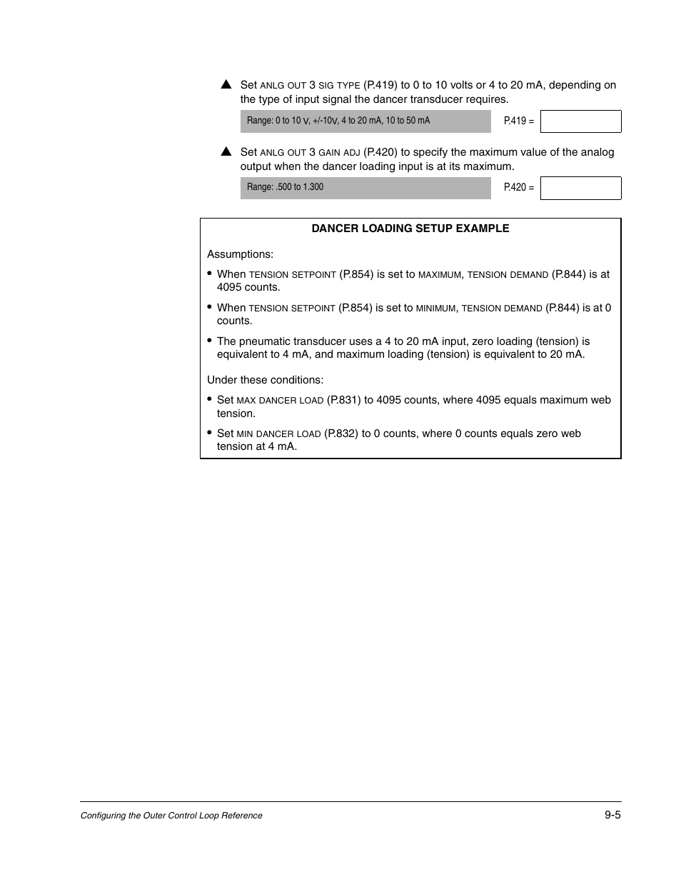 Rockwell Automation WebPak 3000  DC Drive Application Workbook Version 1.1 User Manual | Page 55 / 108