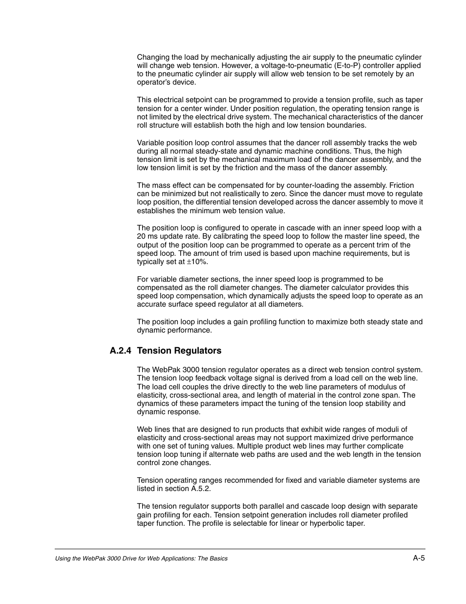 Rockwell Automation WebPak 3000  DC Drive Application Workbook Version 1.1 User Manual | Page 83 / 108