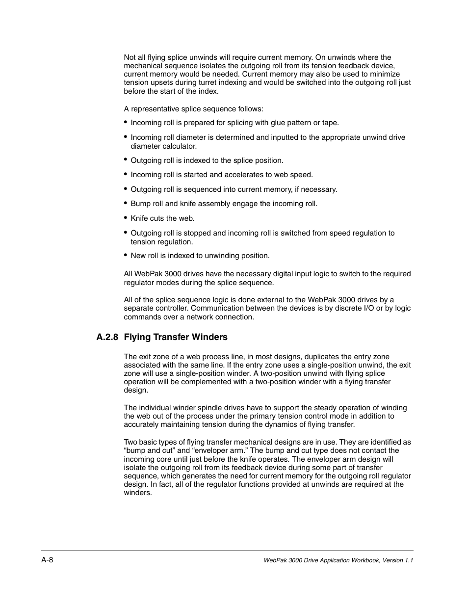 Rockwell Automation WebPak 3000  DC Drive Application Workbook Version 1.1 User Manual | Page 86 / 108