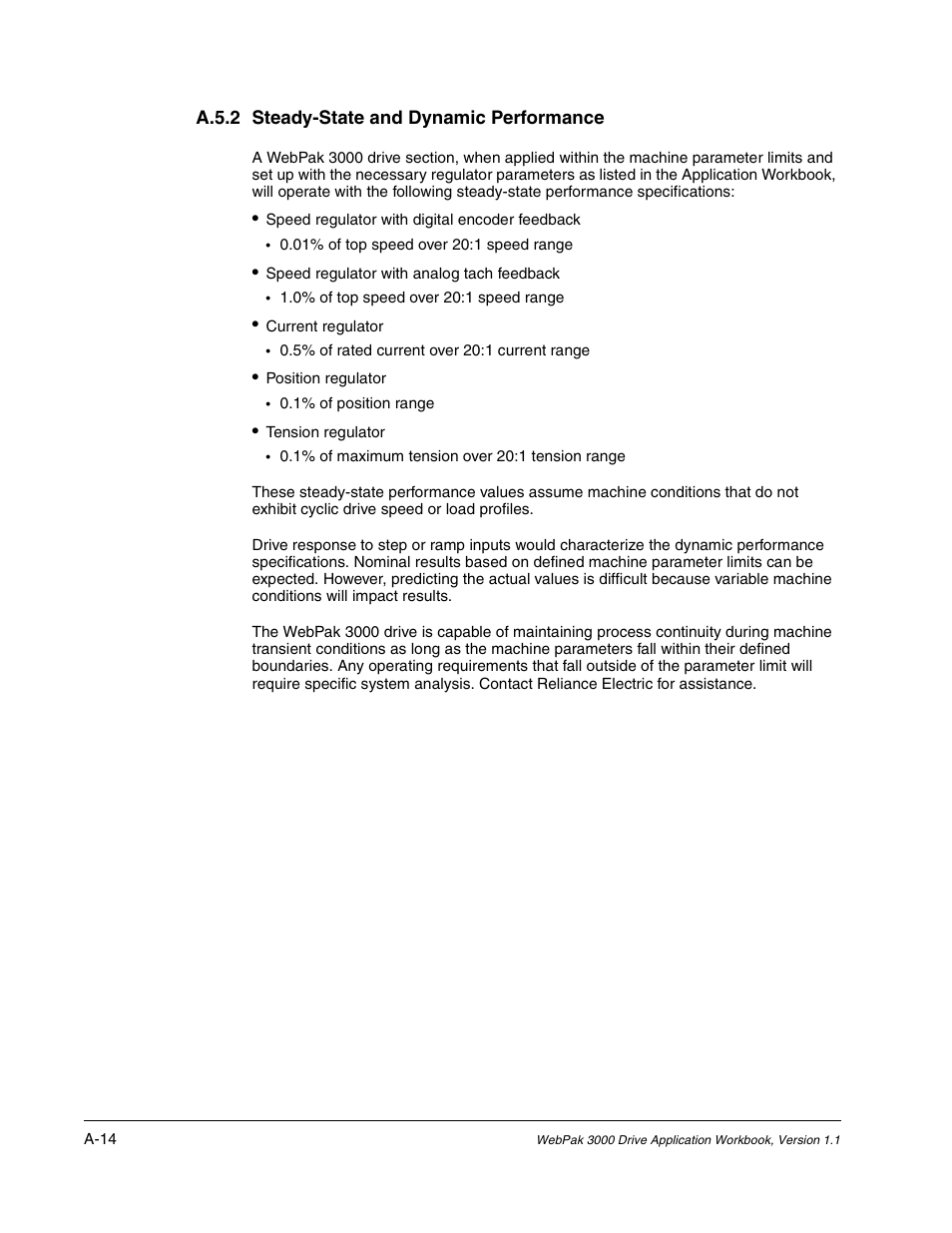 Rockwell Automation WebPak 3000  DC Drive Application Workbook Version 1.1 User Manual | Page 92 / 108