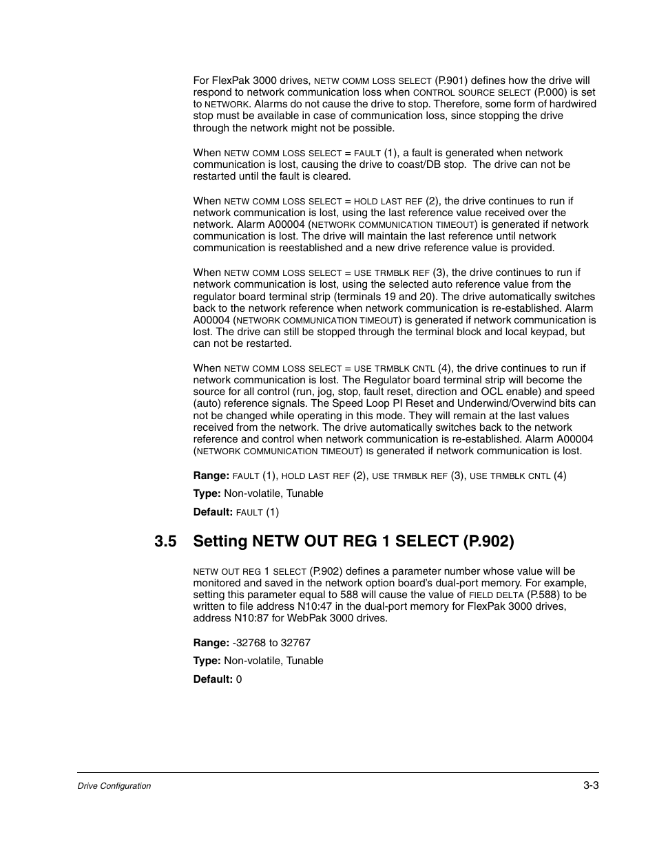 Rockwell Automation Flex/WebPak 3000 DC Drive ControlNet, Network Communication Board, 915FK2101 User Manual | Page 19 / 100