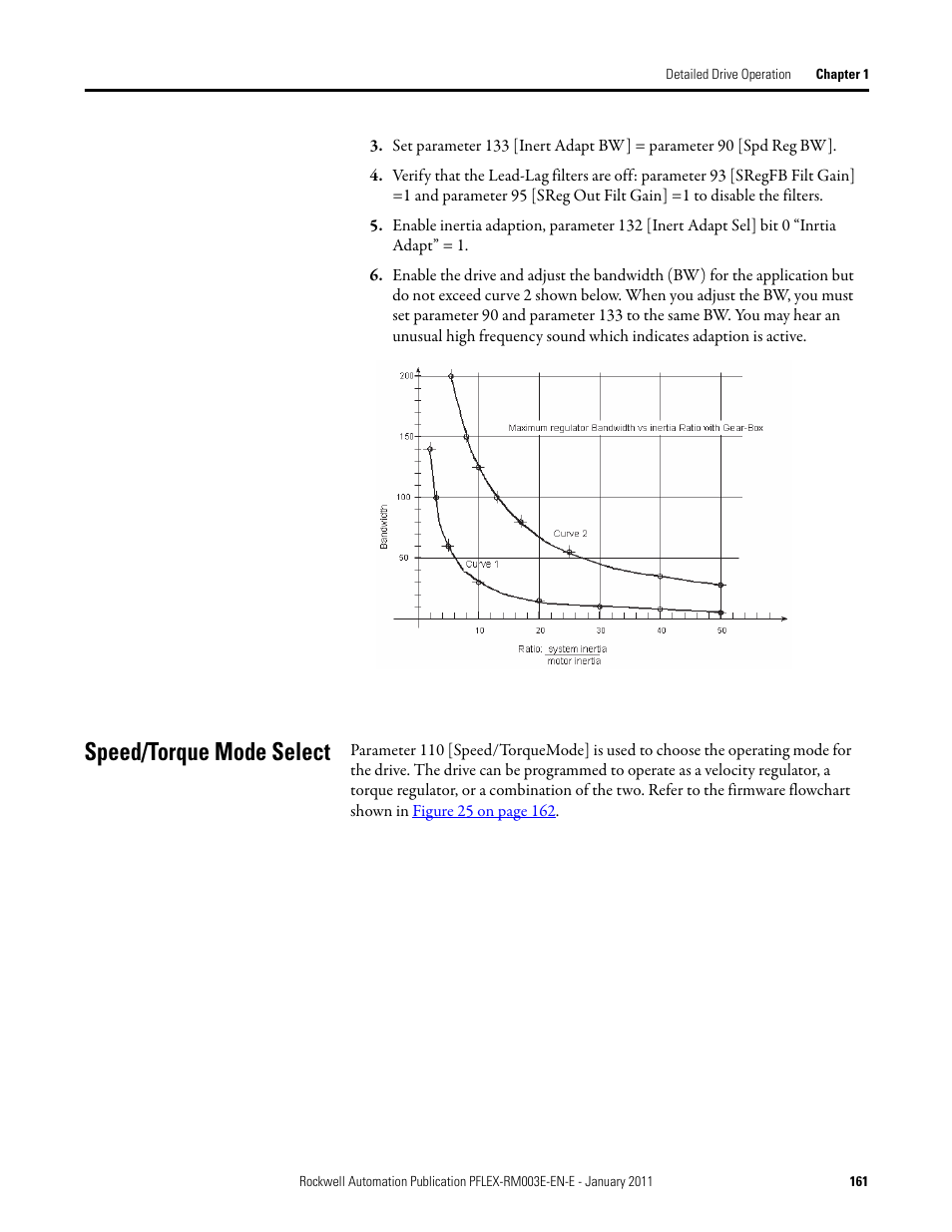 Speed/torque mode select | Rockwell Automation 20D PowerFlex 700S AC Drives with Phase II Control Reference Manual User Manual | Page 161 / 218