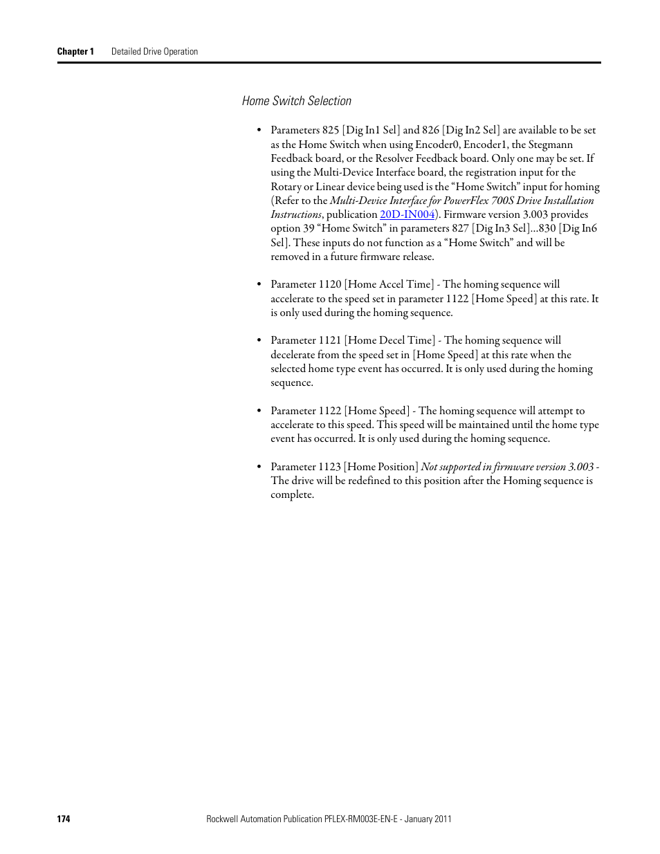 Rockwell Automation 20D PowerFlex 700S AC Drives with Phase II Control Reference Manual User Manual | Page 174 / 218