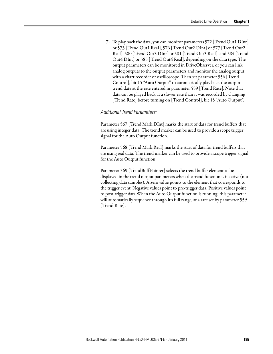 Rockwell Automation 20D PowerFlex 700S AC Drives with Phase II Control Reference Manual User Manual | Page 195 / 218