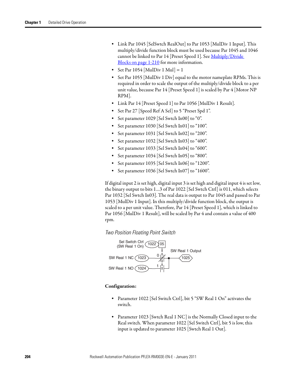 Rockwell Automation 20D PowerFlex 700S AC Drives with Phase II Control Reference Manual User Manual | Page 204 / 218