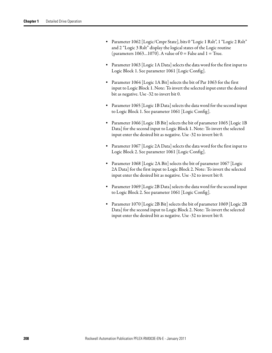 Rockwell Automation 20D PowerFlex 700S AC Drives with Phase II Control Reference Manual User Manual | Page 208 / 218