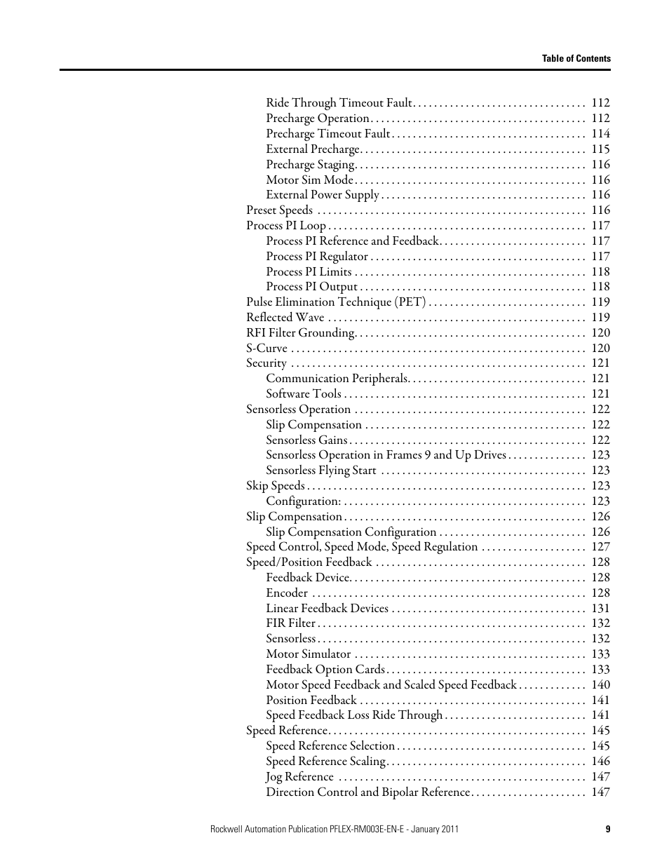 Rockwell Automation 20D PowerFlex 700S AC Drives with Phase II Control Reference Manual User Manual | Page 9 / 218