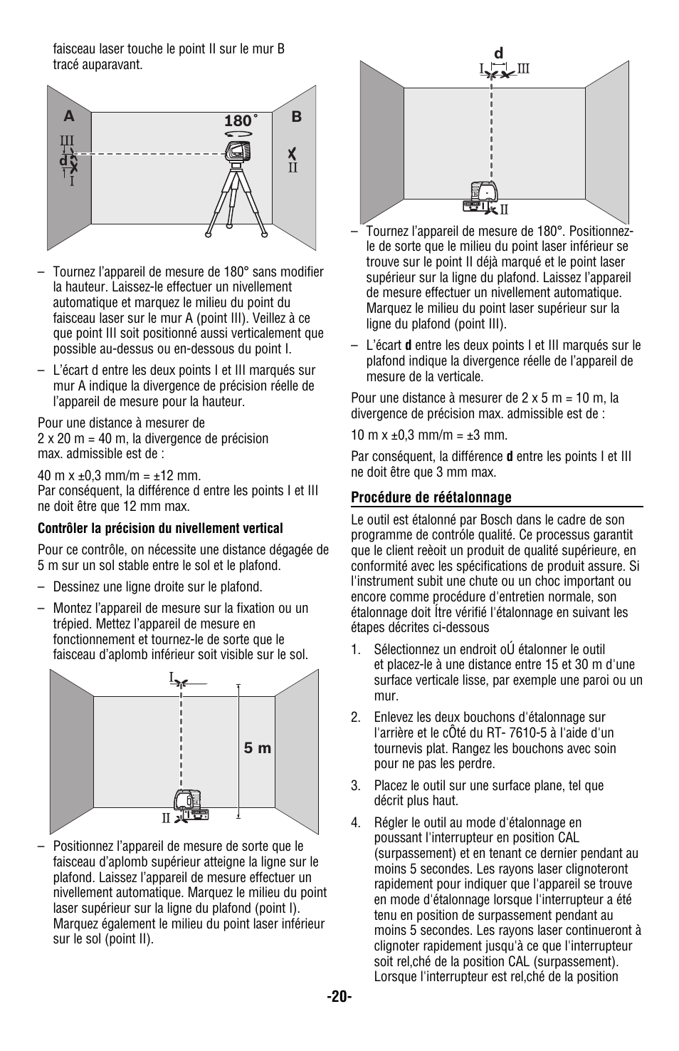 Bosch GPL5 User Manual | Page 20 / 36