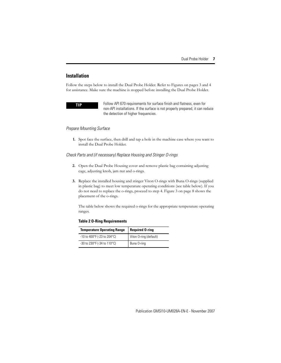 Installation | Rockwell Automation EK-29000-DPH01 Dual Probe Holder User Manual | Page 7 / 14
