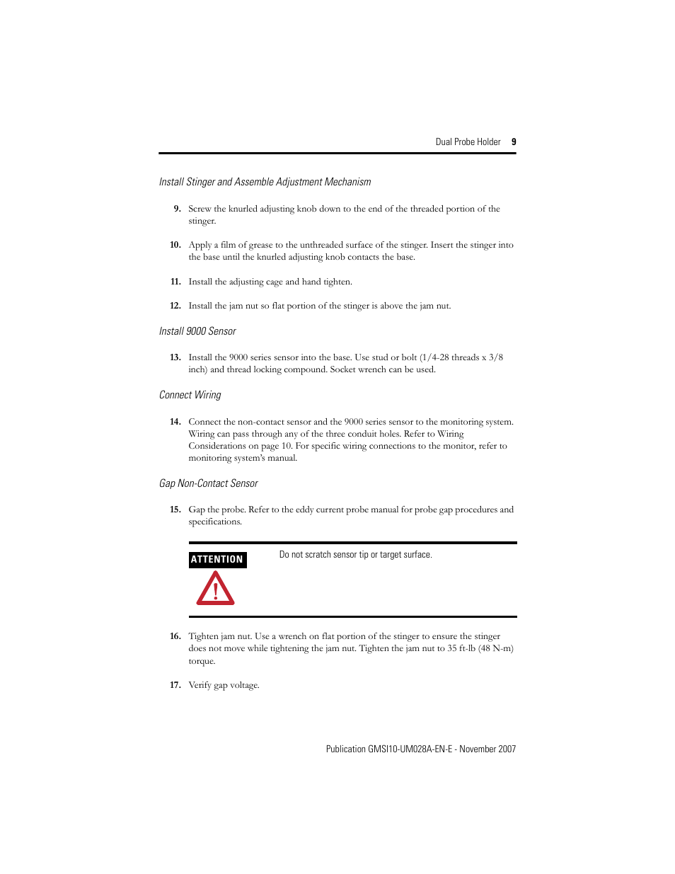 Rockwell Automation EK-29000-DPH01 Dual Probe Holder User Manual | Page 9 / 14