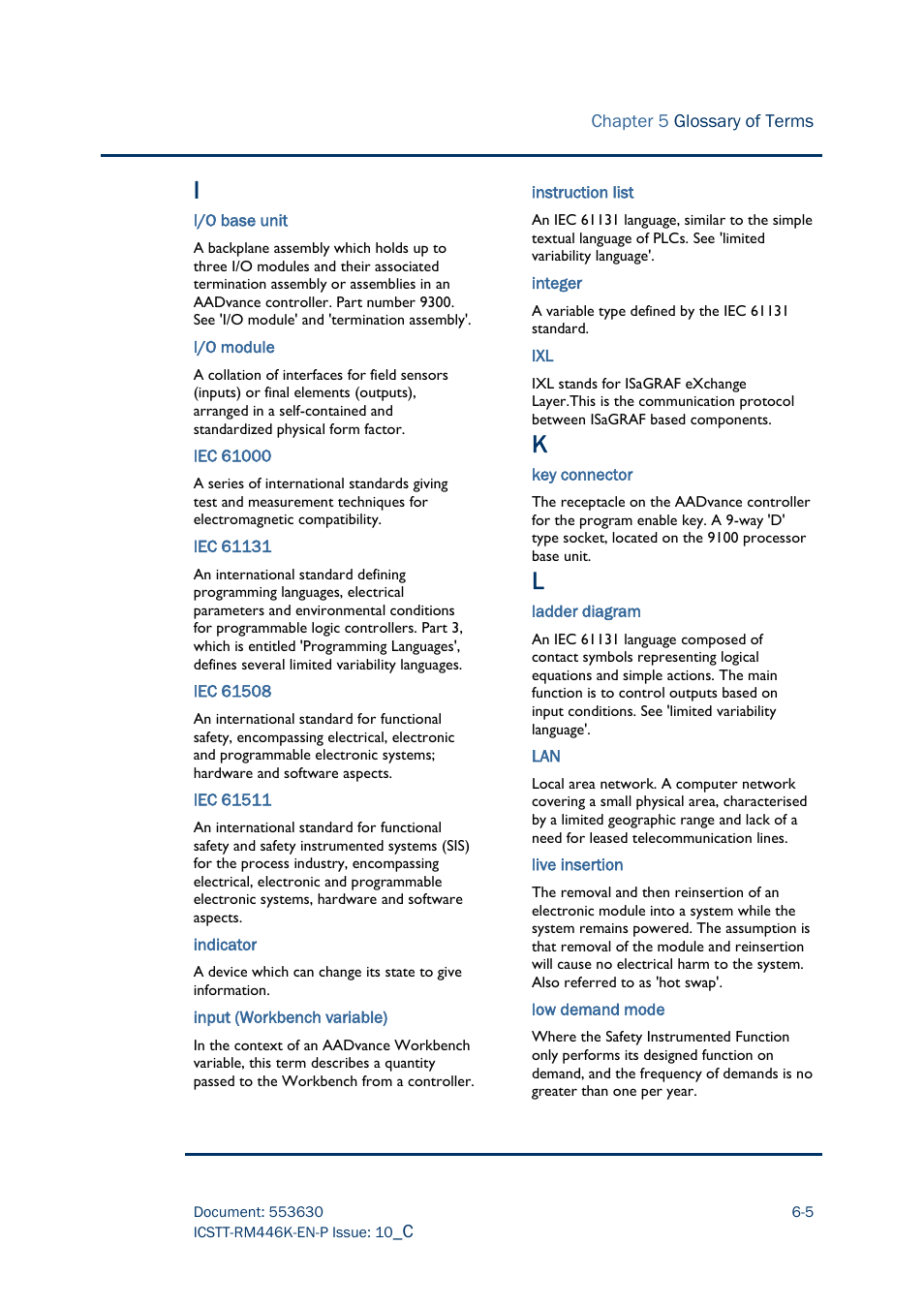 Rockwell Automation AADvance Controller Safety Manual User Manual | Page 121 / 128