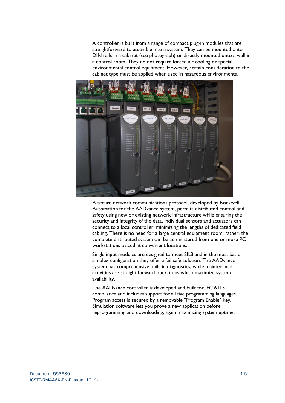 Rockwell Automation AADvance Controller Safety Manual User Manual | Page 15 / 128