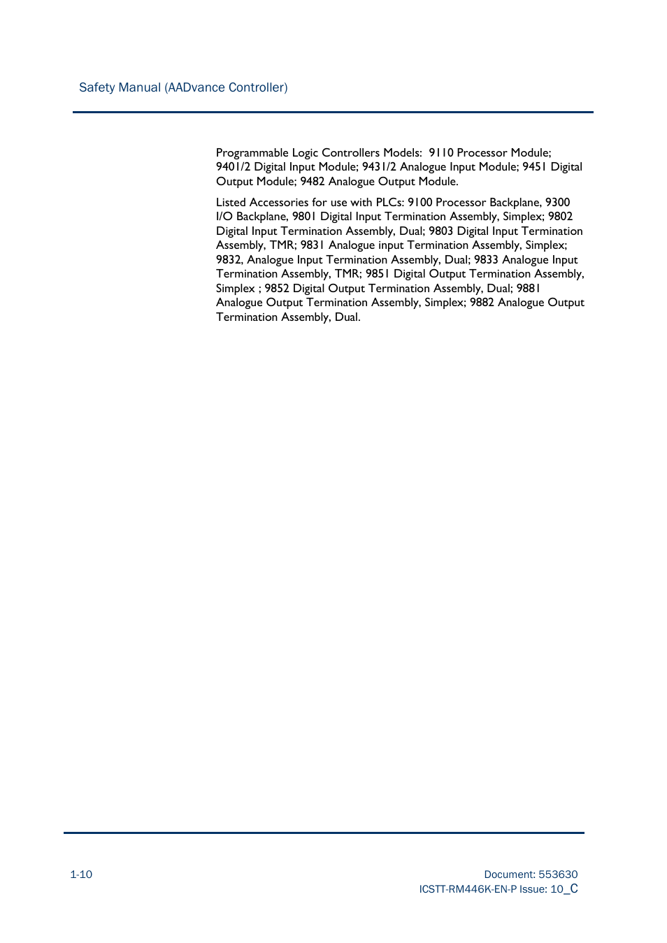 Rockwell Automation AADvance Controller Safety Manual User Manual | Page 20 / 128