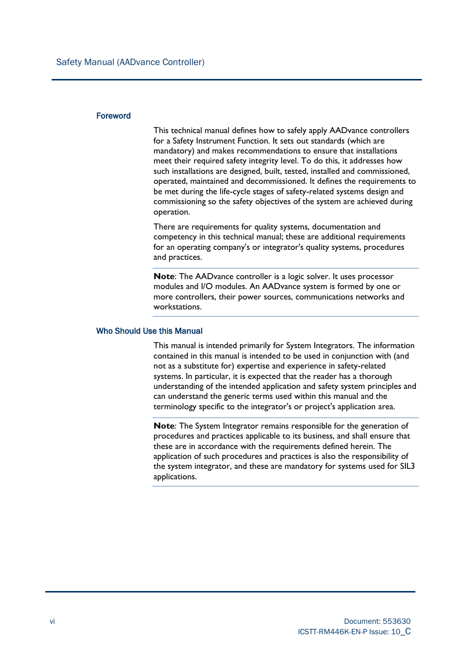 Rockwell Automation AADvance Controller Safety Manual User Manual | Page 6 / 128